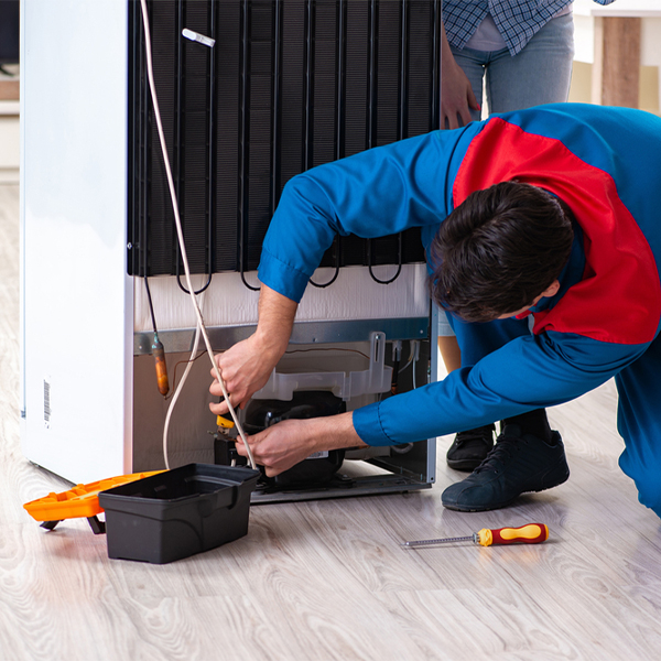 how long does it usually take to repair a refrigerator in Yampa CO